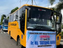 Pemkot Kotamobagu Sediakan 5 Unit Layanan Bus Gratis bagi Masyarakat