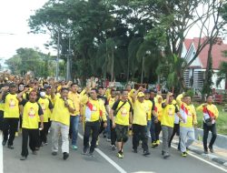 Ribuan Masyarakat Ikut Jalan Sehat, Bukti Golkar Masih Dicintai di Pohuwato