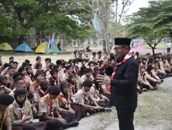 Wali Kota Gorontalo Harap Anggota Pramuka Miliki Sikap Produktif Inovatif dan Kreatif Dalam Berkarya