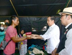 Presiden RI Kunjungi Tenda Pengungsian Korban Gempa Cianjur