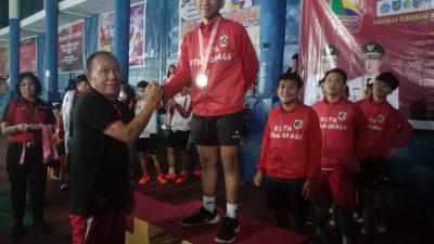Bangga, Atlet Bulu Tangkis Beregu Putra Kotamobagu Raih Medali Emas