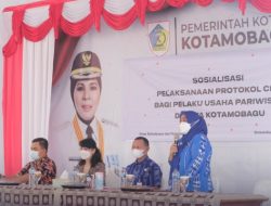 Disbudpar Kotamobagu Sosialisasi Protokol CHSE untuk Pariwisata