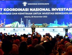 Presiden Jokowi : Investasi jadi Rebutan Semua Negara, Jangan Persulit