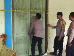 Polres Gorontalo pasang garis polisi di gudang penumpukan Batu Hitam