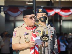 Ikuti Pertikara Nasional, Kapolda Gorontalo Lepas Kontingen Saka Bhayangkara