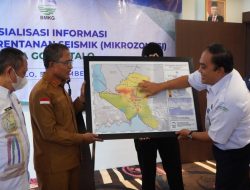 Pemkot Gorontalo Jalin Sinergitas Bersama Pihak BMKG Untuk Antisipasi Potensi Bahaya Gempa