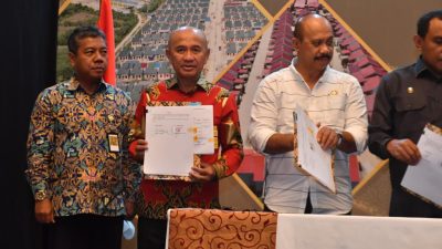 Pemkab Pohuwato Kembali Terima BMN PSU dari Kementrian PUPR