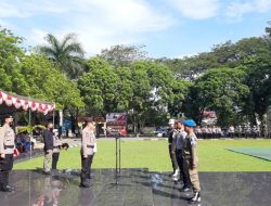Polda Gorontalo Gelar Apel Pasukan Operasi Lilin Otanaha Jelang Perayaan Natal dan Tahun Baru 2023