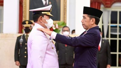 Presiden Jokowi Resmi Lantik Yudo Margono Sebagai Panglima TNI