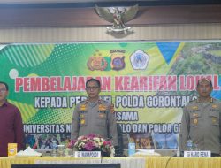 Polda Gorontalo Terima Materi Kearifan Lokal dari Dosen Universitas Negeri Gorontalo
