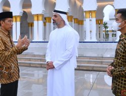 Jokowi Terima Kedatangan Putra Presiden Emirat Arab Untuk Hadiri Resepsi Pernikahan Kaesang Pangarep