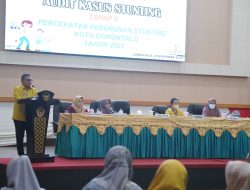 Wali Kota : Angka Stunting di Kota Gorontalo Tahun 2022 Turun Hingga 14 Persen