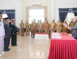 Bupati Gorontalo Utara Rotasi 10 Pejabat Tinggi Pratama