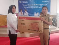 Perangkat Desa dan Kelurahan di Kotamobagu Dapat Reward atas Capaian Realisasi PBB-P2 100 Persen