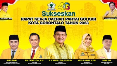 Partai Golkar Kota Gorontalo Siap Menangkan Pemilu 2024