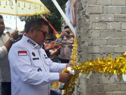 Wali Kota MartenTaha Resmikan Proyek Pembangunan Sarana dan Prasarana di Kecamatan Dungingi