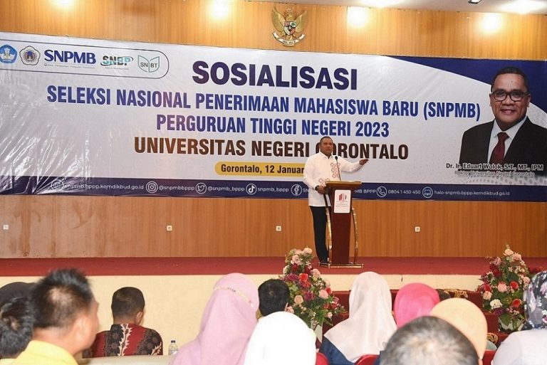 Universitas Negeri Gorontalo Sosialisasikan SNPMB Tahun 2023 | Read.id