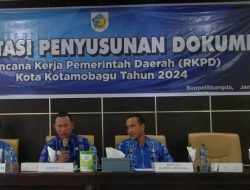 Nasli Paputungan Buka Orientasi Penyusunan RKPD Kotamobagu 2024