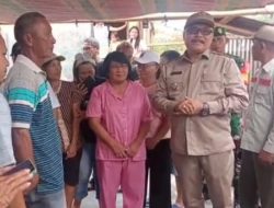 Bupati Bolmong Serahkan Bantuan ke Korban Musibah Kebakaran Ponompiaan