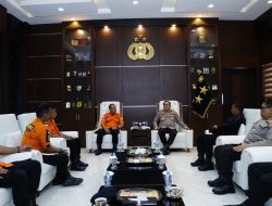 Kapolda Helmy Santika Terima Kunjungan dari Kepala Basarnas Provinsi Gorontalo