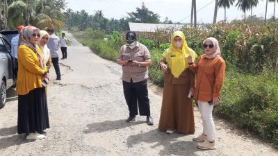 Reses, Anggota DPRD Provinsi Dapil Kabupaten Gorontalo B Minta Perbaikan Jalan di Desa Puncak Segera Dilaksanakan