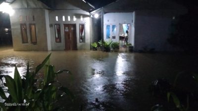 Diguyur Hujan, 2 Desa di Kecamatan Biau Gorontalo Utara Terendam Banjir