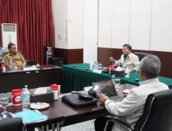 PJ Gubernur Bersama Menteri Bappenas Bahas Infrastruktur Daerah Gorontalo