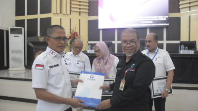 Tiga OPD di Kota Gorontalo Peroleh Penghargaan dari Ombudsman Provinsi Gorontalo, Satu Diantaranya Dinas Dukcapil