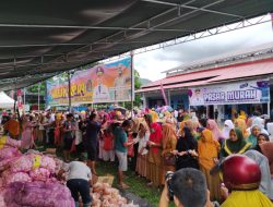 Pemprov Gorontalo Gelar Pasar Murah Perdana Tahun 2023 di Kecamatan Tilamuta