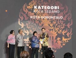 Kota Gorontalo Terima Piala Adipura Tahun 2022