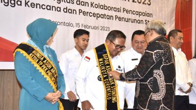 Di Tahun 2023, Wali Kota Marten Taha Optimis Penurunan Angka Stunting di Kota Gorontalo Capai 14 Persen