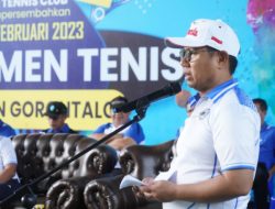 PJ Gubernur Resmi Buka Turnamen Tenis ATR/BPN Gorontalo