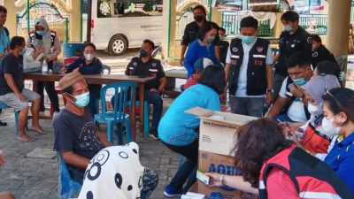 Dinkes Kotamobagu Lakukan Pelayanan Kesehatan bagi Korban Banjir di Manado