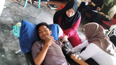  HMI Bolmong Raya Gelar Aksi Donor Darah