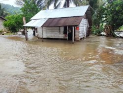 Jelang Ramadhan, Kecamatan Sumalata Diterjang Musibah Banjir