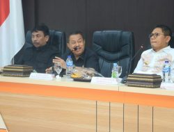 DPRD Provinsi Gorontalo Sampaikan Dukungan Atas Upaya KPU Dalam Mensuksekan Pemilu Tahun 2024