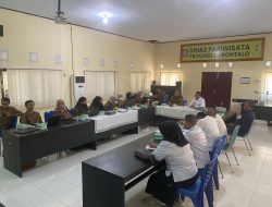 Kadispar Provinsi Gorontalo temui tim Kemenparekraf RI evaluasi anggaran Dekonsentrasi
