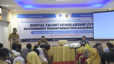Pemkot Gorontalo Dorong Peningkatan Kinerja Melalui Pelatihan Digital DTS-GTA Tahun 2023