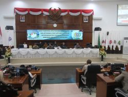 Rapat Paripurna DPRD Provinsi, Penjabat Gubernur Gorontalo Sampaikan LKPJ Tahun 2022