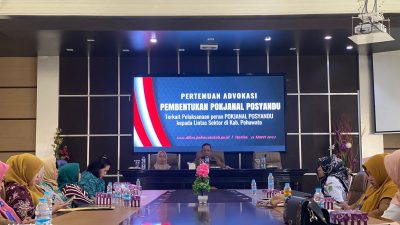Dinkes Pohuwato Gelar Rapat Advokasi Pembentukan Pokjanal Posyandu
