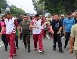 HPN 2023, Nayodo Koerniawan Hadiri Jalan Sehat yang digelar TNI-Polri dan Wartawan 