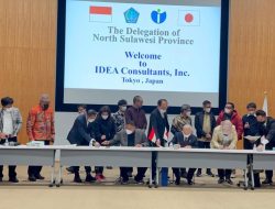 Tatong Bara Dukung Penuh Kerjasama Pemerintah Sulut dengan IDEA Consultants Inc Japan