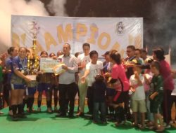 Sepak Bola Wanita Motoboi Besar Cup Sukses Digelar, Putri Santos Pobundayan Juara 1