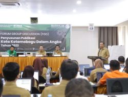 Sekda Hadiri FGD Penyusunan Publikasi Kotamobagu Dalam Angka