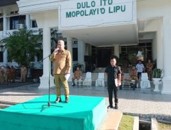 Wakil Bupati Gorontalo Pimpin Apel Perdana Pasca Libur Lebaran Idulfitri