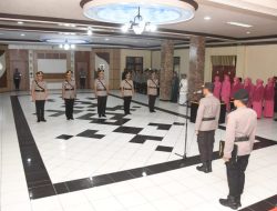 Brigjen Pudji Pimpin Sertijab Empat Pejabat Utama Polda Gorontalo
