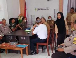 Pemkot Kotamobagu bersama TNI-Polri Gelar Rapat Bahas Rekayasa Lalulintas Jelang Idul Fitri