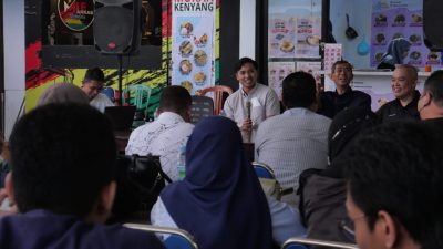 Arief Gobel Berbagi Inspirasi Dengan Milenial Gorontalo