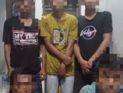 Lima Pelaku Pencurian Ternak Sapi Digiring ke Mapolresta Gorontalo Kota