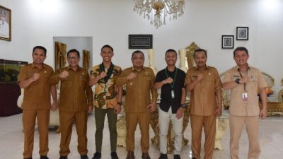 Wakil Bupati Gorontalo Terima Audiensi Pengurus HMI Limboto